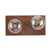 Leuchten Direkt TURN ME Ceiling Light rust-coloured, 2-light sources