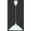 Trio 3014 pendant light aluminium, 1-light source