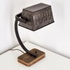 ANVIK Table Lamp brown, grey, rust-coloured, 1-light source
