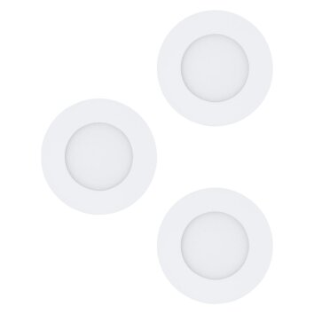 Eglo FUEVA recessed light LED white, 3-light sources