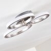 VOLONNE Ceiling light LED silver, 3-light sources