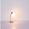 Globo WILLY Table lamp matt nickel, 1-light source
