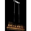 Globo BAGANA Pendant Light LED chrome, 8-light sources