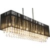 Globo BAGANA Pendant Light LED chrome, 8-light sources