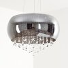 VENTSPILS Pendant Light chrome, 5-light sources