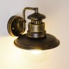 Brilliant Artu outdoor wall light brown, gold, black, 1-light source