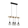 EGLO TOWNSHEND Pendant Light brown, black, 4-light sources