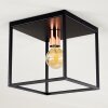 Yuhigaoka Ceiling Light black, 1-light source