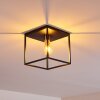 Yuhigaoka Ceiling Light black, 1-light source