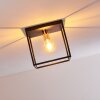 Yuhigaoka Ceiling Light black, 1-light source