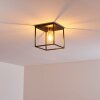 Yuhigaoka Ceiling Light black, 1-light source