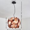 TULPIO Pendant Light black, 1-light source