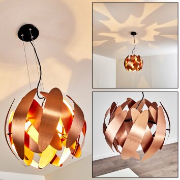 TULPIO Pendant Light black, 1-light source