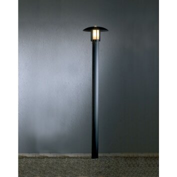 Konstsmide Heimdal floor lamp black, 1-light source