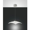 Fabas Luce DESUS Pendant Light LED matt nickel, 1-light source