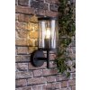Brilliant REED outdoor wall light black, 1-light source