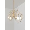 Holländer ROSASPINA OVAL Pendant Light gold, 6-light sources