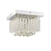 Globo ceiling light LED chrome, 1-light source