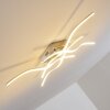 KOSOLA ceiling light LED matt nickel, 4-light sources