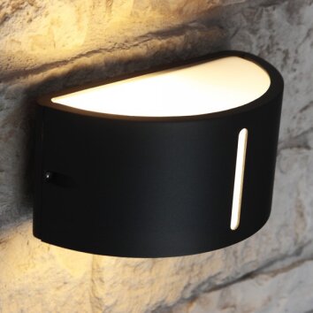 Lutec BONN outdoor wall light anthracite, 1-light source