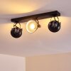 Ceiling Light Gudo black, 3-light sources