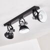 Ceiling Light Gudo black, 3-light sources