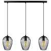 Eglo NEWTOWN pendant light black, 3-light sources