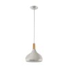 Eglo SABINAR pendant light stainless steel, silver, 1-light source
