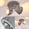 GLOSTRUP Ceiling Light LED grey, 2-light sources