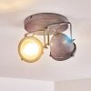 GLOSTRUP Ceiling Light LED grey, 2-light sources