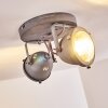 GLOSTRUP Ceiling Light LED grey, 2-light sources