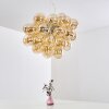 Barstow Pendant Light chrome, 8-light sources