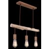 Pendant Light Globo JAKOB rust-coloured, 3-light sources