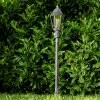 Lignac outdoor Floor Lamp black, silver, 1-light source, Motion sensor
