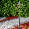 Lignac outdoor Floor Lamp black, silver, 1-light source, Motion sensor