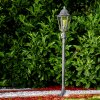 Lignac outdoor Floor Lamp black, silver, 1-light source, Motion sensor