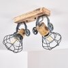 Nifun Ceiling Light brown, grey, 2-light sources
