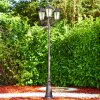 Lutec Hongkong lamppost black, 3-light sources