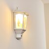 Brissago Outdoor Wall Light white, 1-light source, Motion sensor