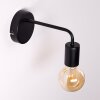 GRAVENSTEIN Wall Light black, 1-light source