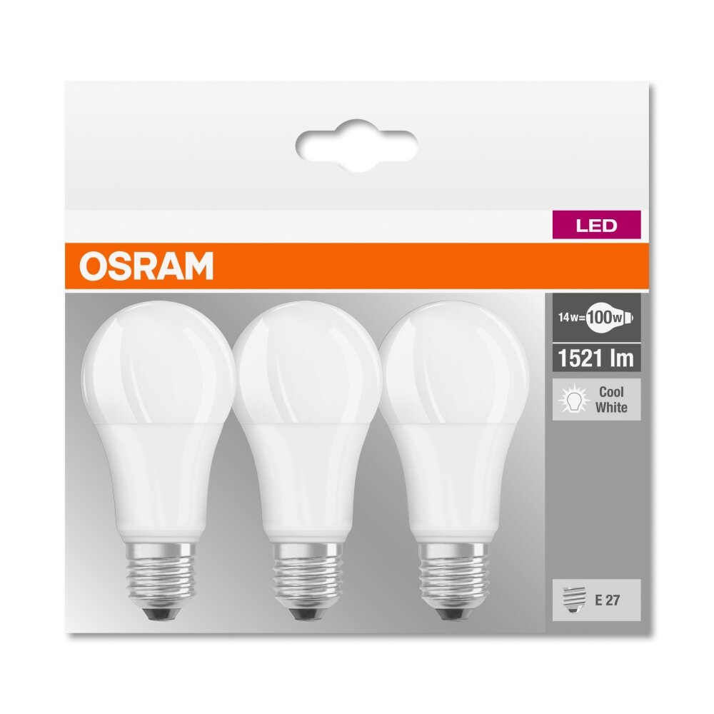 OSRAM LED Retrofit E27 11 Watt 6500 Kelvin 1521 Lumen