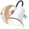 Brilliant Seed Wall Light Light wood, white, 1-light source