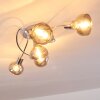 Esberg Ceiling Light chrome, 5-light sources