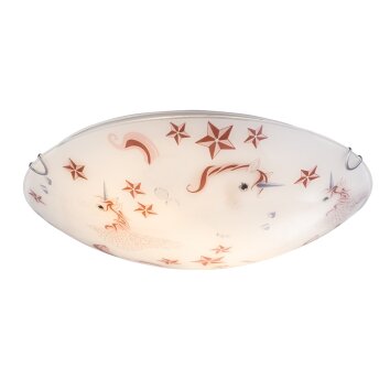 Globo NATALIE Ceiling light white, 2-light sources