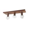 Leuchten Direkt TURN ME Ceiling Light rust-coloured, 3-light sources