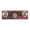 Leuchten Direkt TURN ME Ceiling Light rust-coloured, 3-light sources