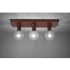 Leuchten Direkt TURN ME Ceiling Light rust-coloured, 3-light sources