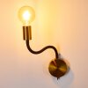Wall Light Hovslund gold, black, 1-light source