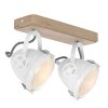 Steinhauer Gearwood Ceiling Light LED white, 2-light sources