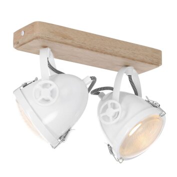Steinhauer Gearwood Ceiling Light LED white, 2-light sources